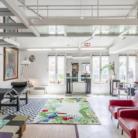 Daire Loft Beaubourg - Marais Paris
