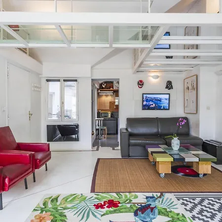 Daire Loft Beaubourg - Marais