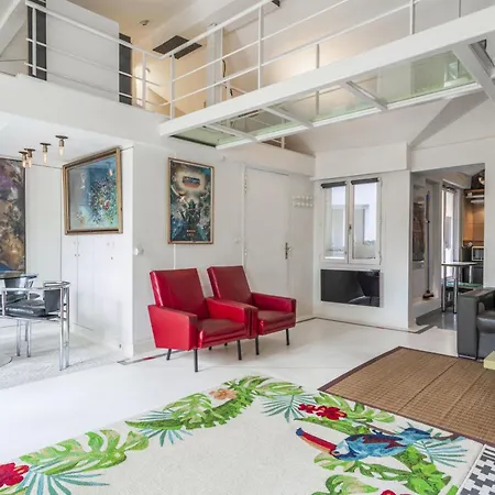 Daire Loft Beaubourg - Marais Paris