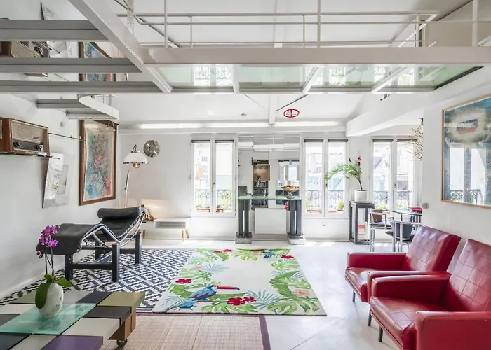 Daire Loft Beaubourg - Marais Paris
