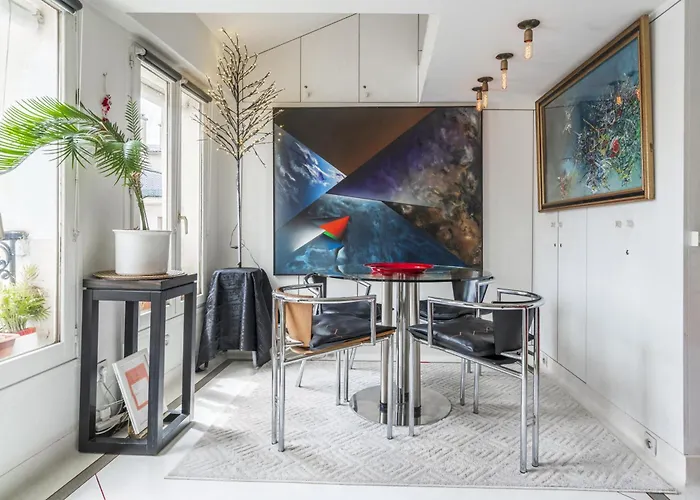 Daire Loft Beaubourg - Marais *