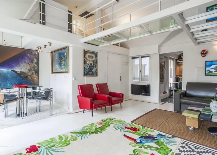 Daire Loft Beaubourg - Marais Paris